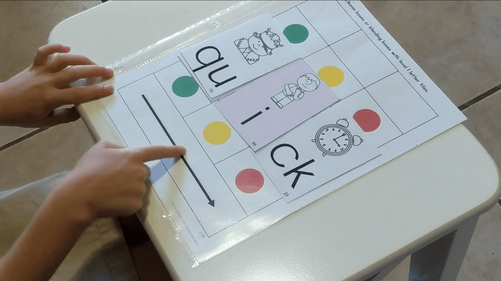 Elkonin Boxes Examples