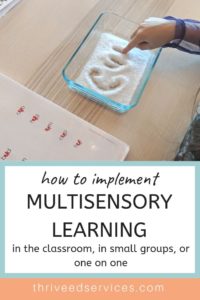 What is Multisensory Learning and How to Implement Multisensory Teaching