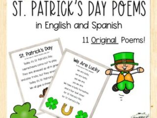 Image for St. Patrick's Day Thematic Poems in English and Spanish