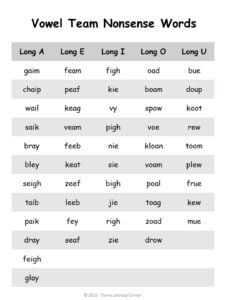 Nonsense Words in Reading Instruction: Tips & FREE Printables!